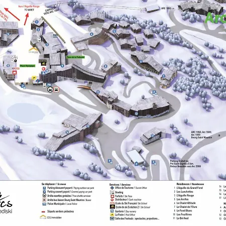 Appartement Résidence Varet - Studio Pour 5 Personnes 074 Les Arcs (Savoie)